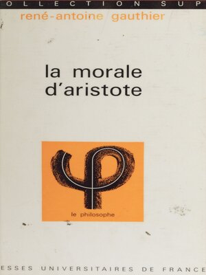 cover image of La morale d'Aristote